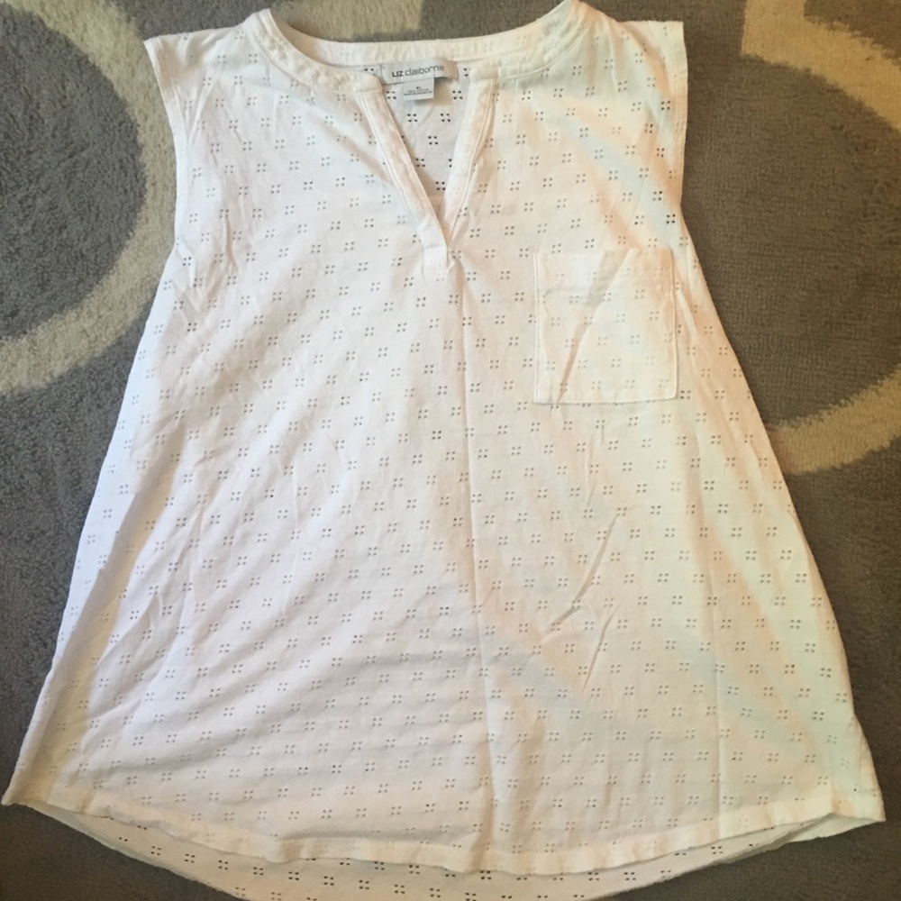 White tank top
